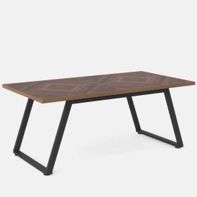 Modern Farmhouse 63-inch Rectangle Dining Table