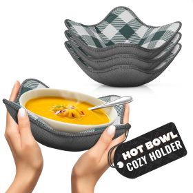 4 Pcs Microwave Bowl Cozy Holders