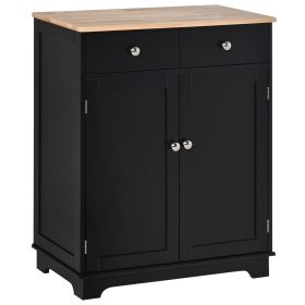2-Door Sideboard Buffet Cabinet, Kitchen Cabinet
