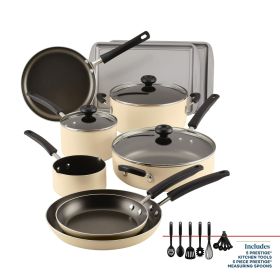 Easy Clean 22 Pcs Nonstick Cookware Set