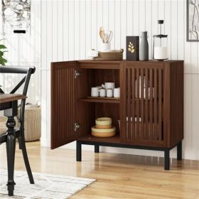 32" Buffet Sideboard Cabinet With 2 Doors (Option: Defaulttitle)