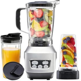 Countertop Blender 1.5L (Option: Silver)